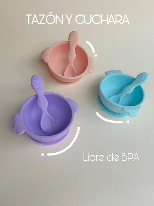 SET DE ALIMENTACIÓN 2 PIEZAS LIBRE DE BPA