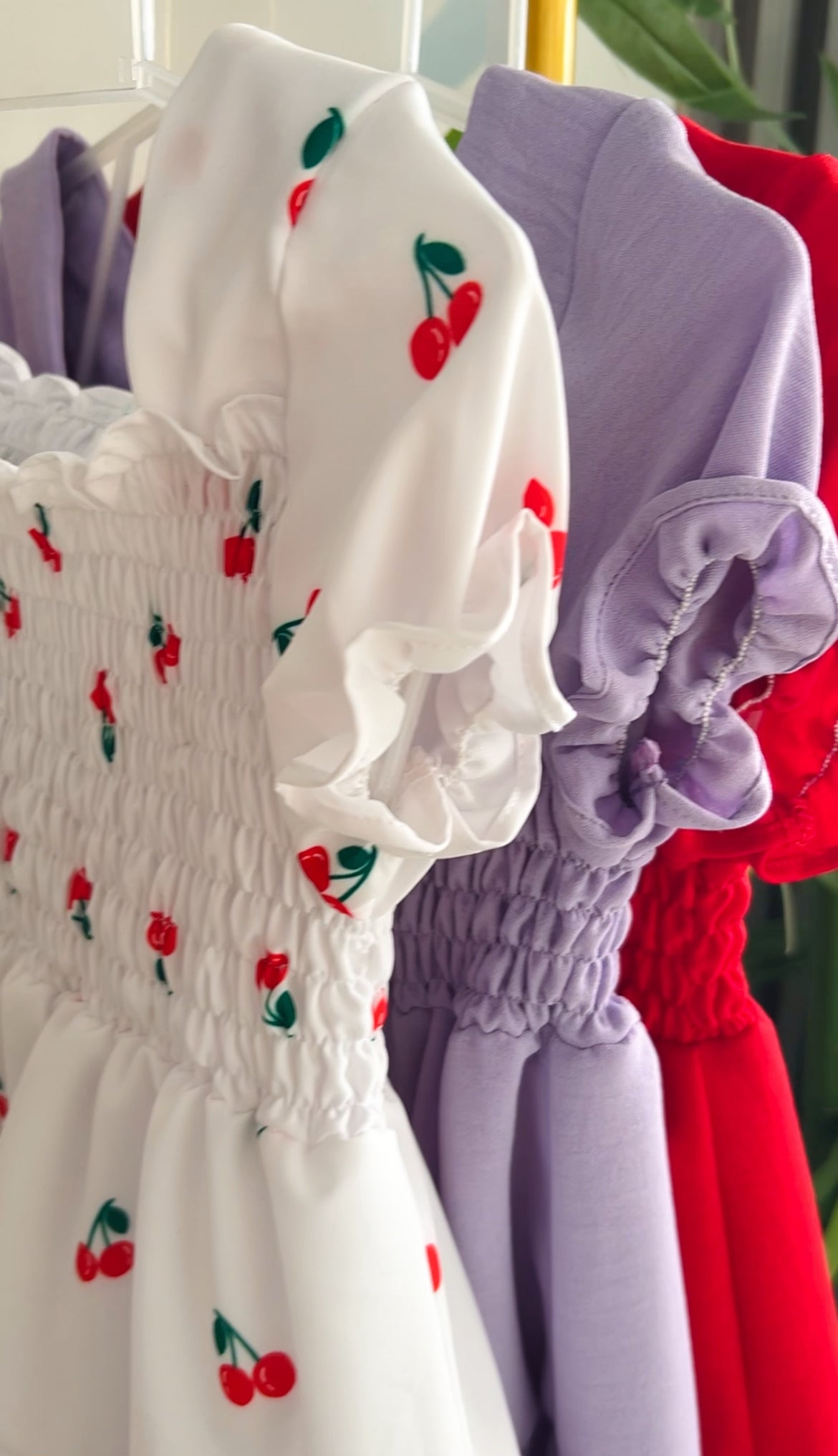 VESTIDO NIÑA CHERRY REF N01.