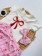 Cargar imagen en el visor de la galería, SET ALICIA TRES PIEZAS ROSA
