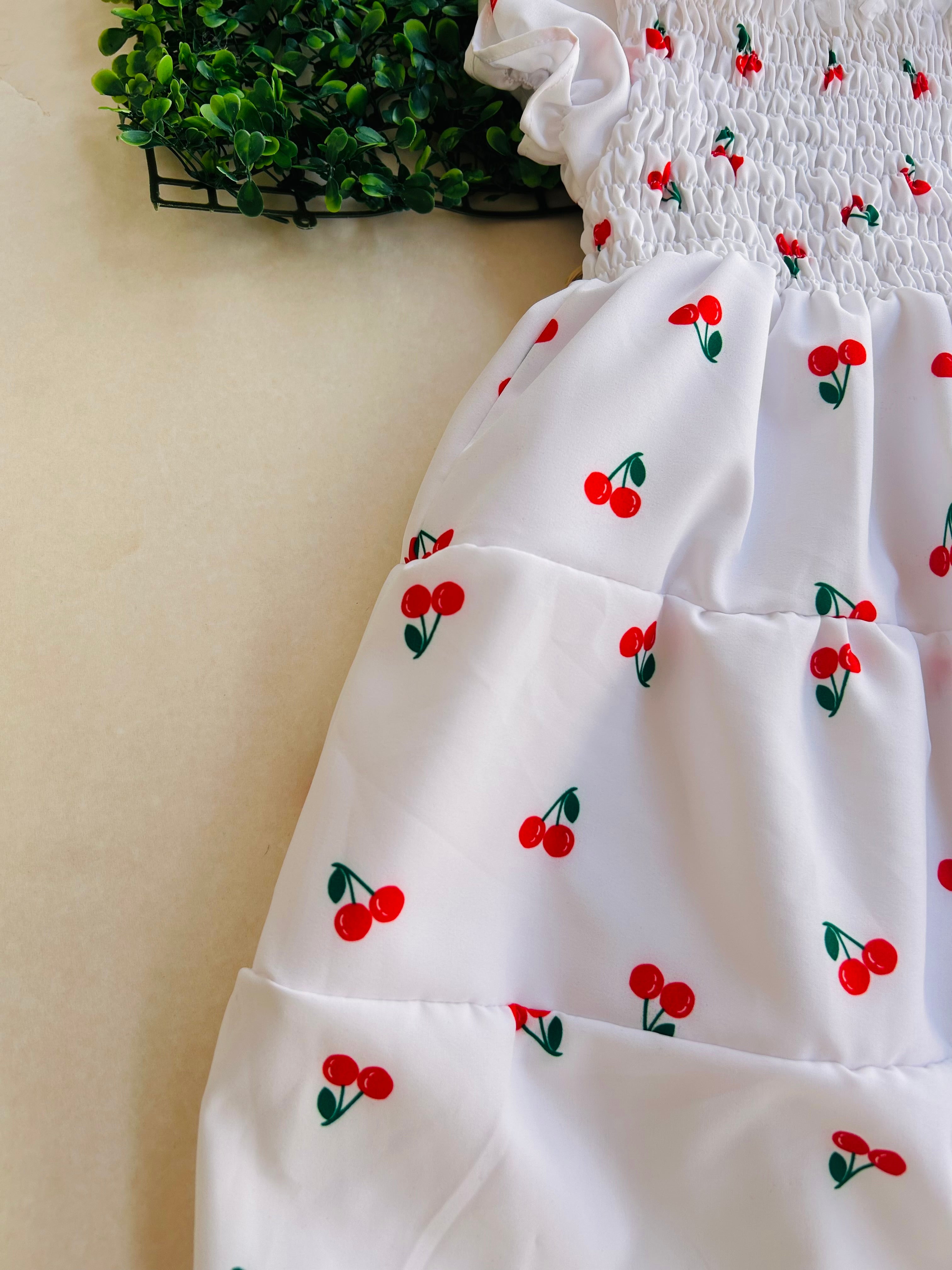 VESTIDO NIÑA CHERRY REF N01.