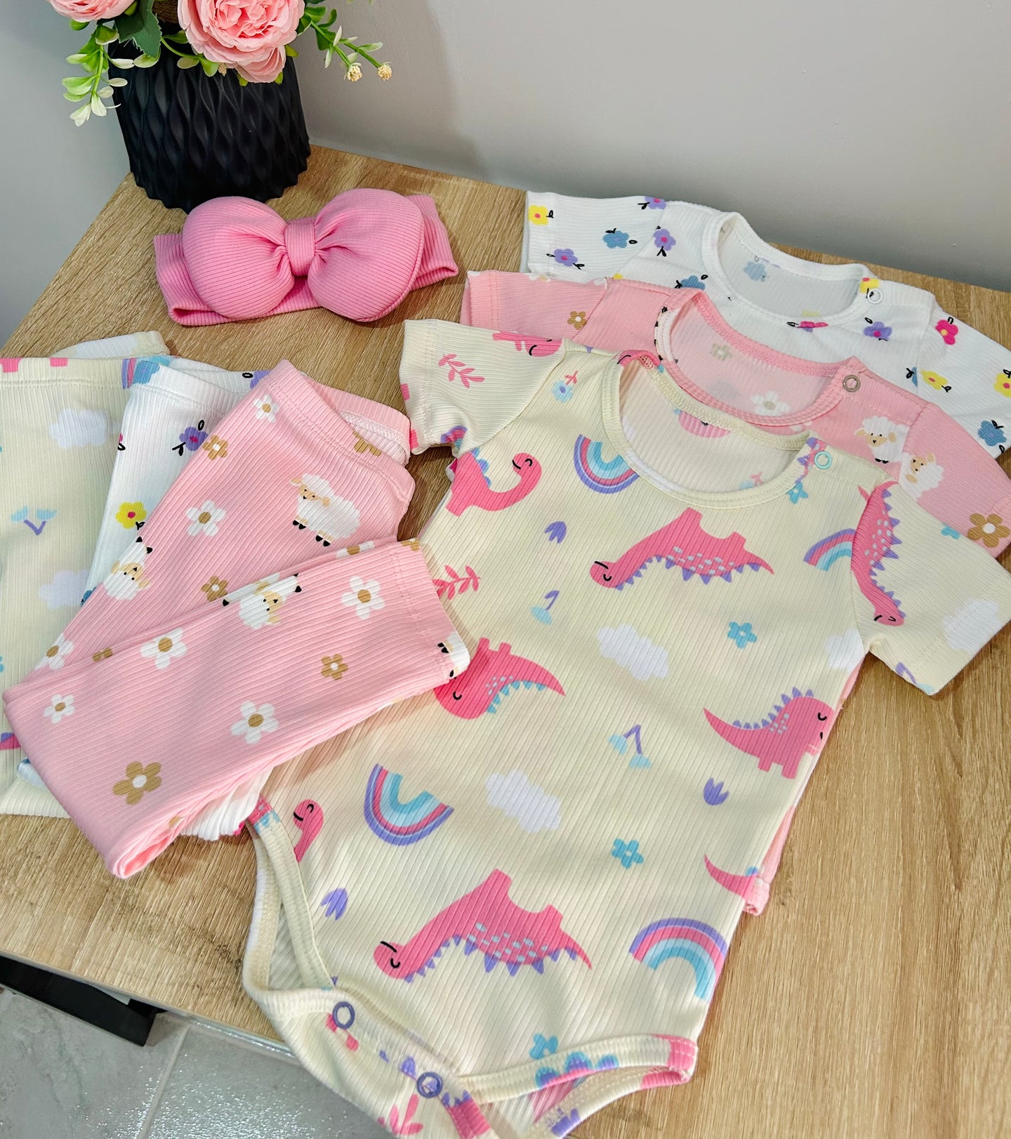 SET 6 PIEZAS BODY LEGGINS