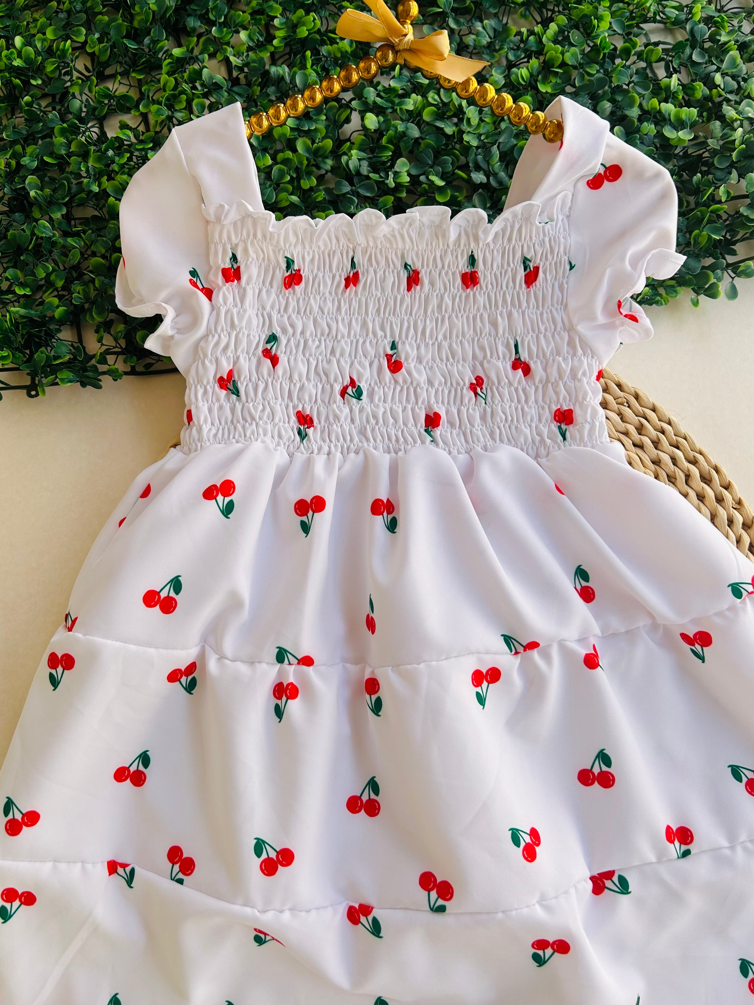 VESTIDO NIÑA CHERRY REF N01.