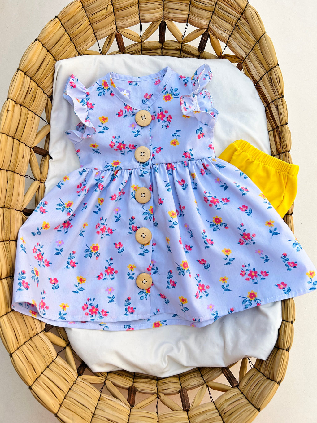 SET FLORAL BABY ReF 1201.