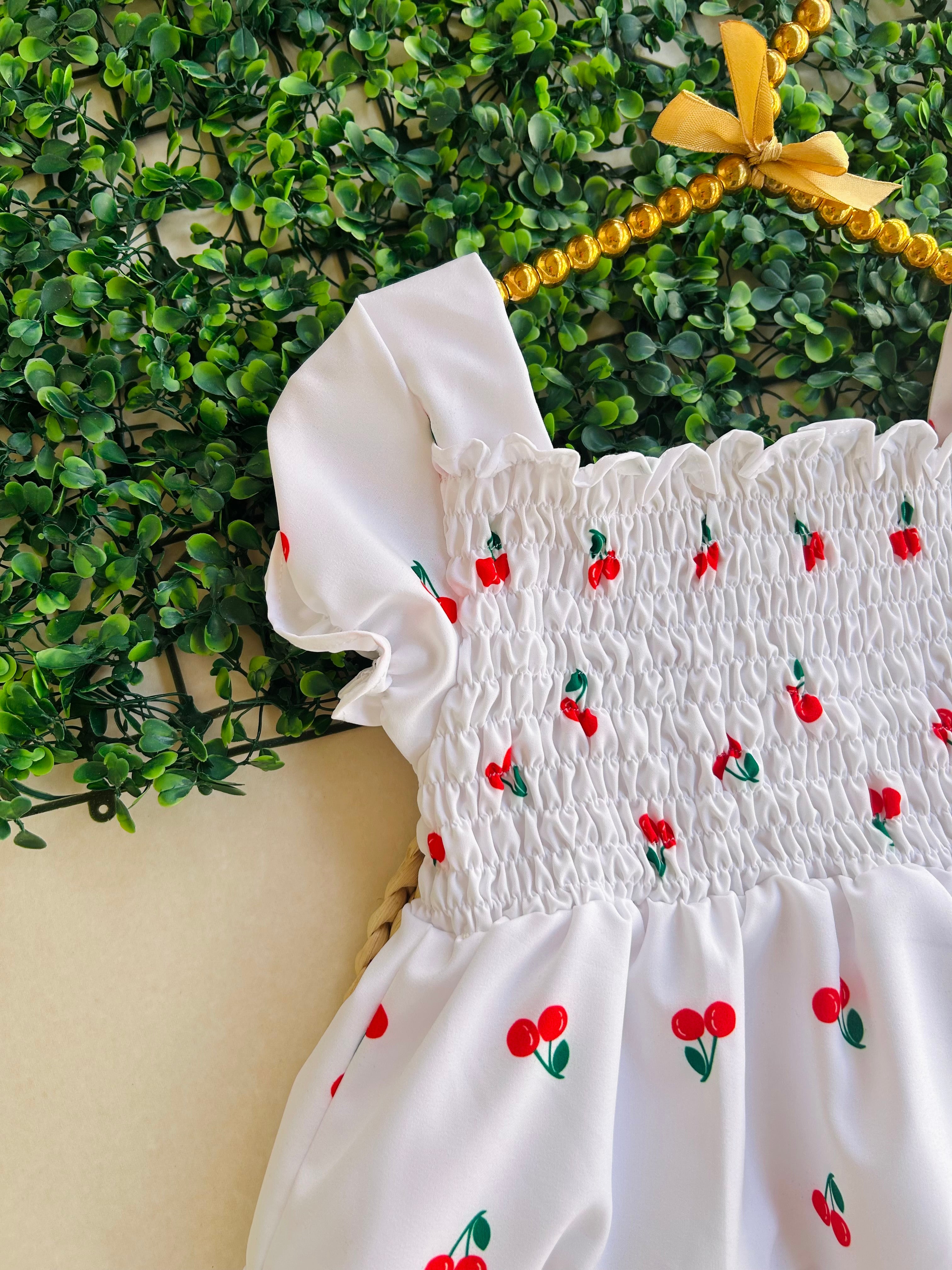 VESTIDO NIÑA CHERRY REF N01.