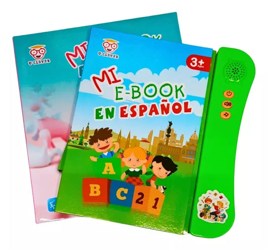 Mi Primer Libro Aprendizaje Juguete Niños Sonido Interactivo