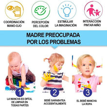 Cargar imagen en el visor de la galería, Tapete Mágico Didáctico Para Pintar Juego Niños + Accesorios
