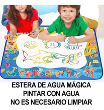 Cargar imagen en el visor de la galería, Tapete Mágico Didáctico Para Pintar Juego Niños + Accesorios
