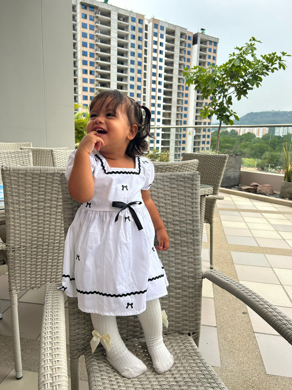 SET VESTIDO COQUETTE TRES PIEZAS REF 1289.