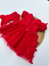 Cargar imagen en el visor de la galería, VESTIDO MARIPOSA ROJO REF 9010
