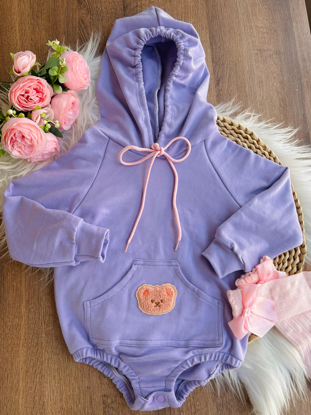 BODY BUZO CON CAPOTA / DOS COLORES ref 1283.