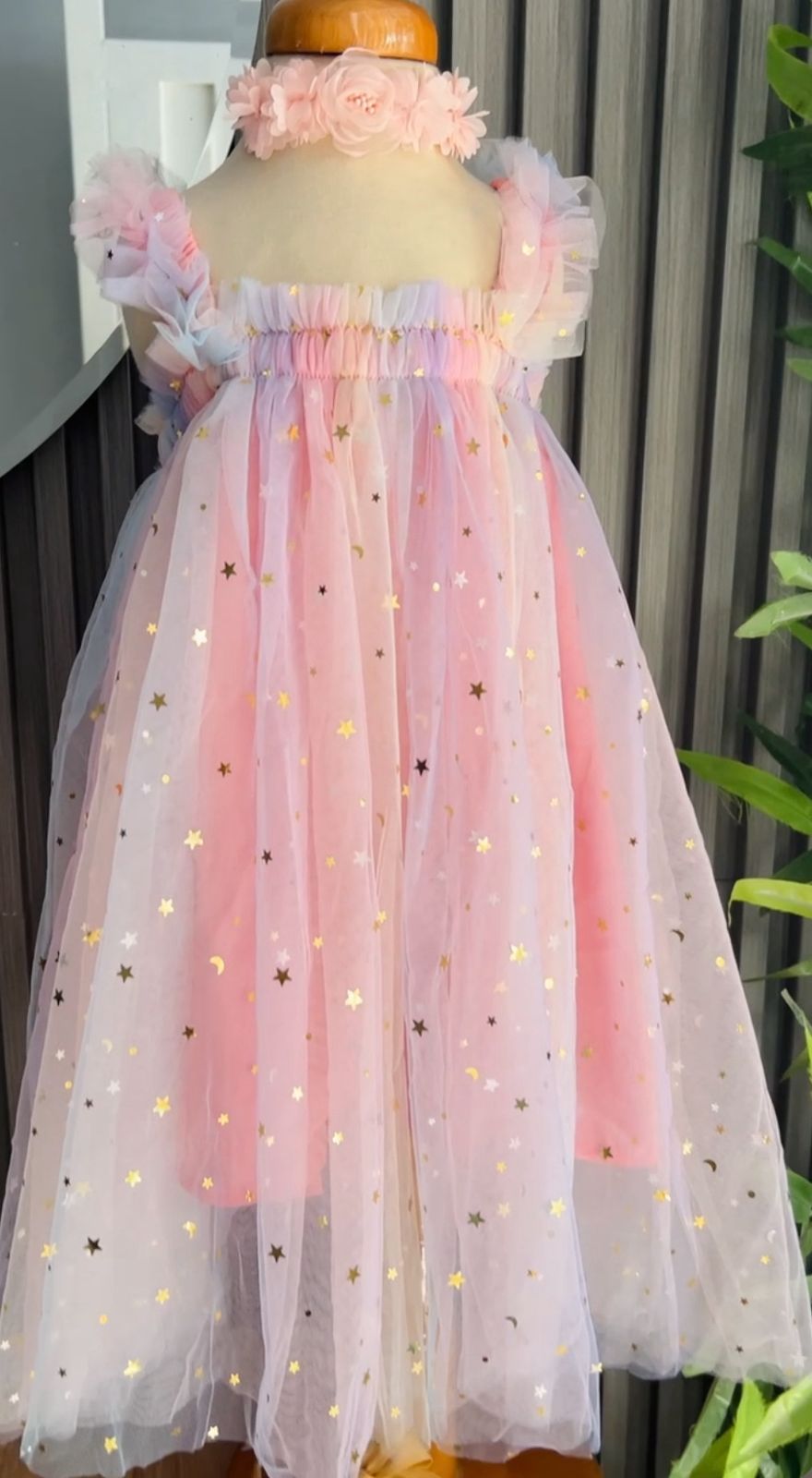 VESTIDO TUTU ARCOIRIS