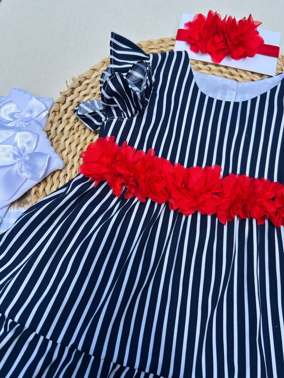 VESTIDO MARINERO BEBÉ NIÑA REF 1039