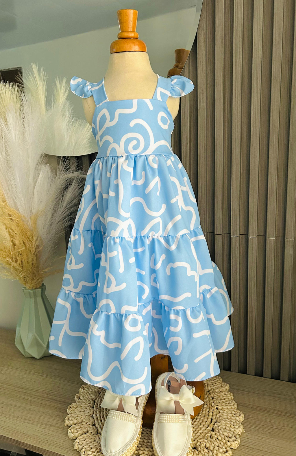 VESTIDO NIÑA REF AMBAR DOS COLORES