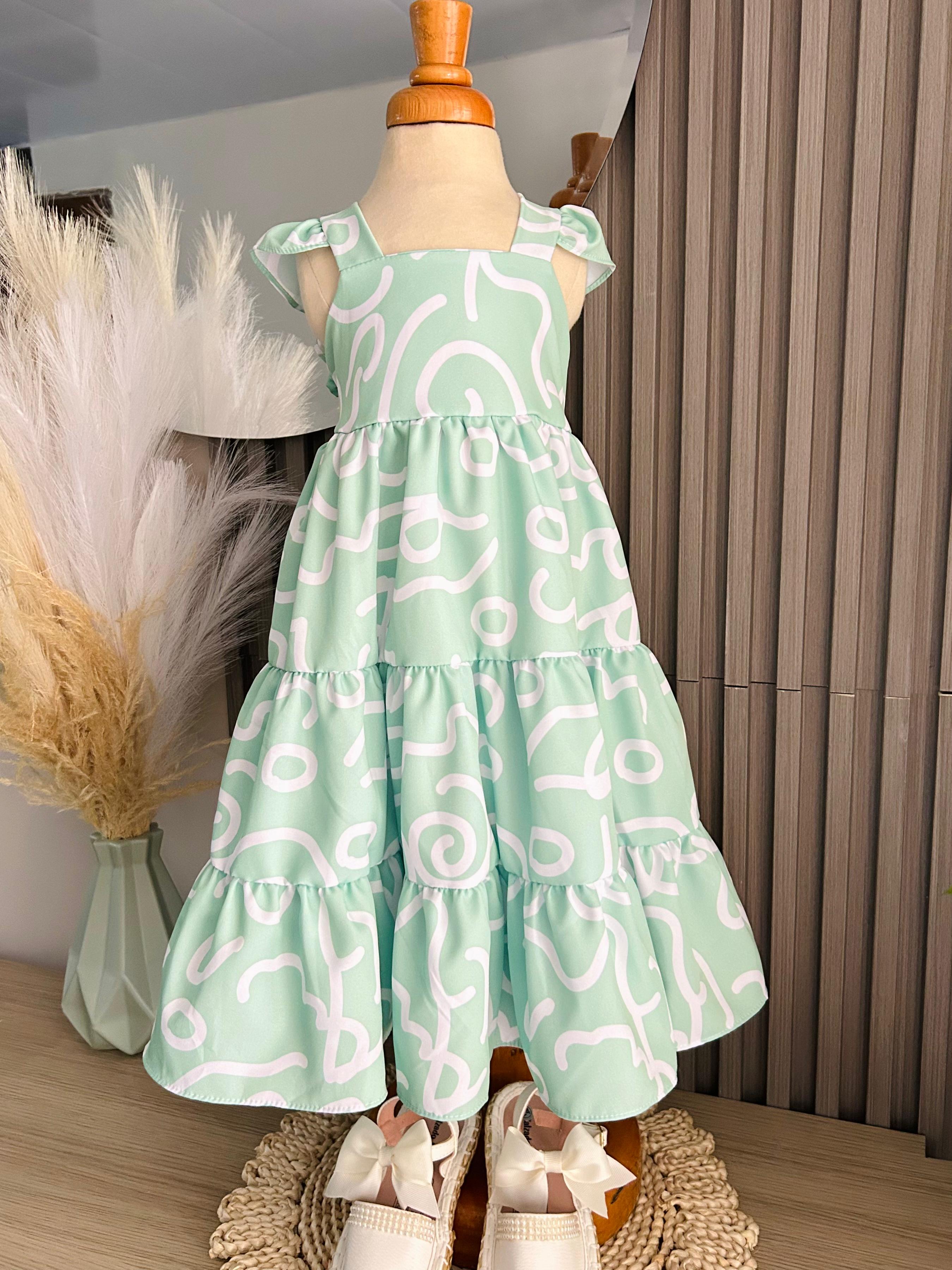 VESTIDO NIÑA REF AMBAR DOS COLORES