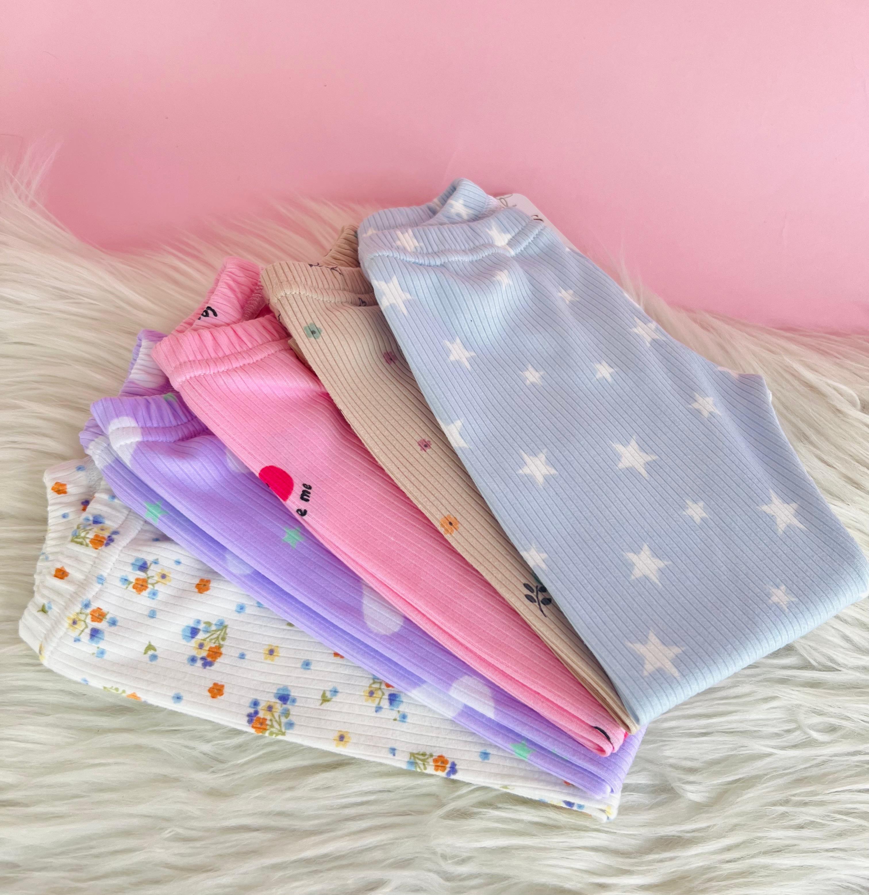 SET LEGGINS X 5 COLORES SURTIDOS.